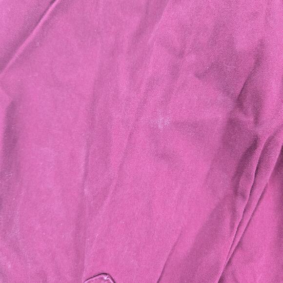 Ariat Long Sleeve Burgundy Button Up Western Work Shirt Men's Size XL - Picture 4 of 8